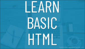 Learn Basic HTML